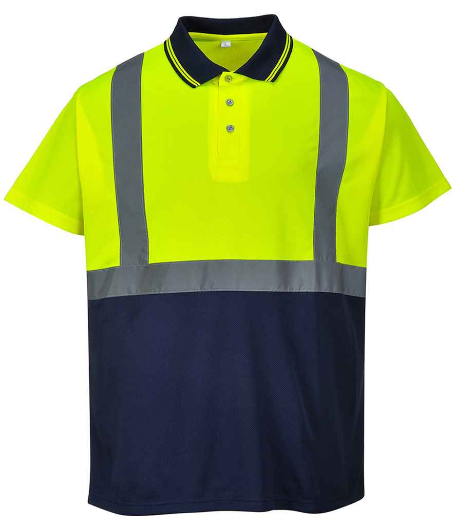 PW062 Yellow/Navy Front